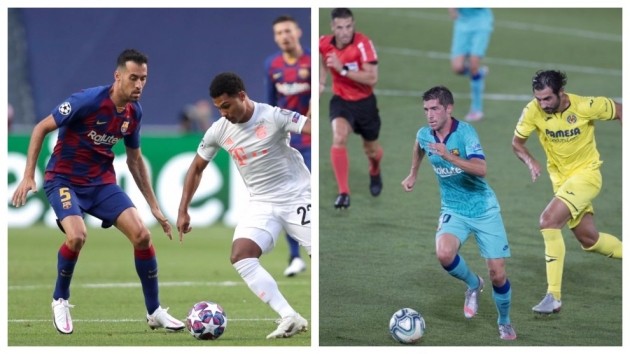 Busquets and Sergi Roberto will not leave Barcelona this summer - Bóng Đá