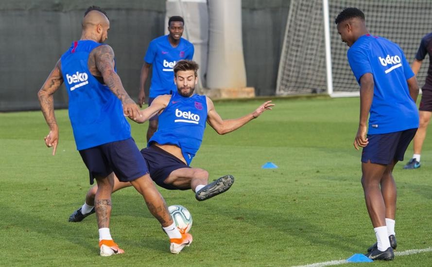 Barca tập - Bóng Đá