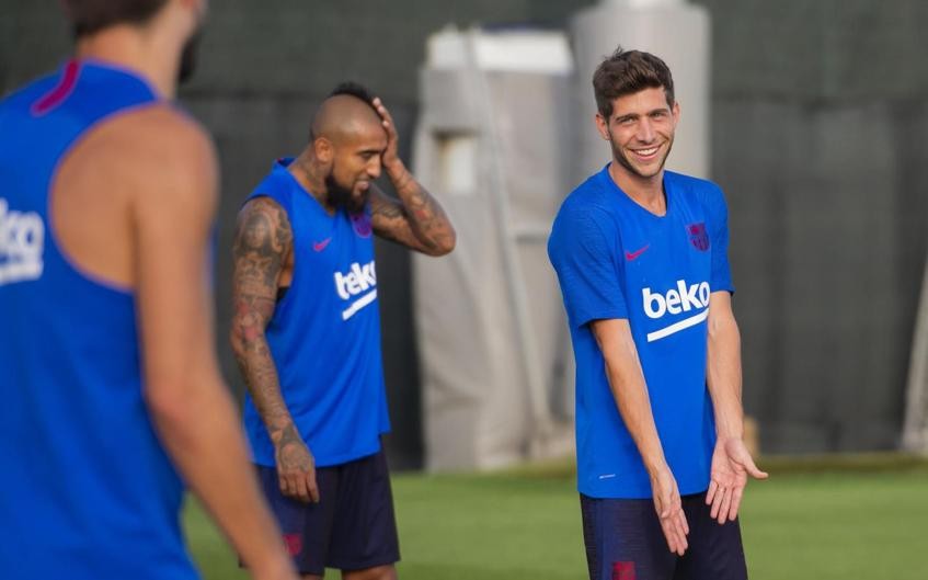 Barca tập - Bóng Đá