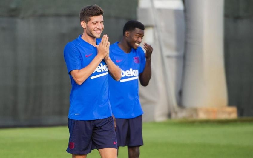 Barca tập - Bóng Đá