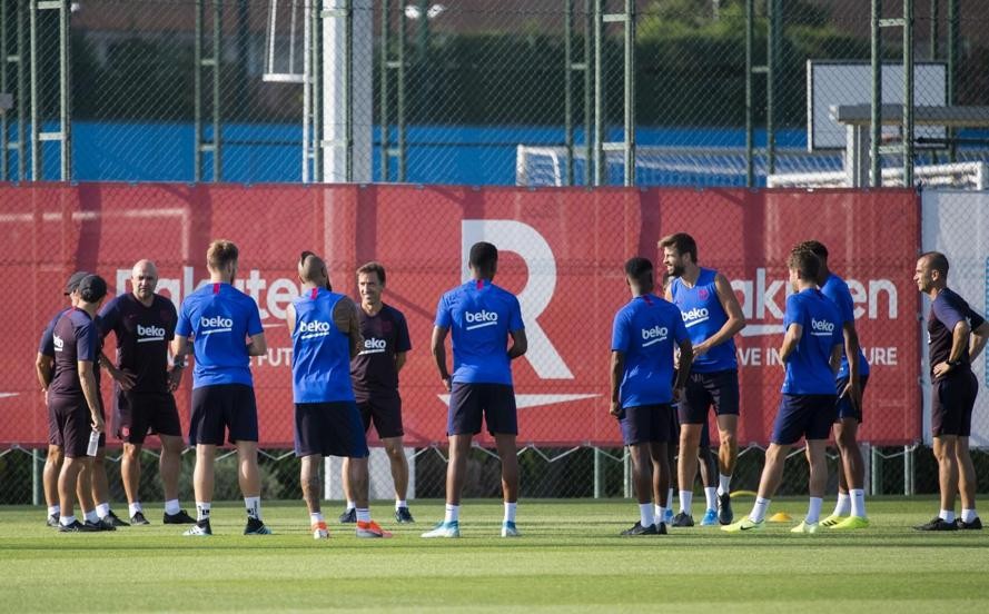 Barca tập - Bóng Đá