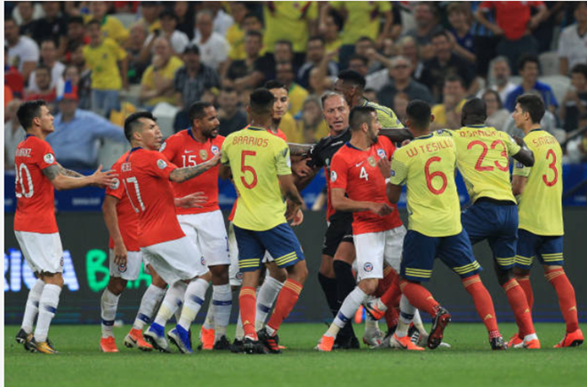 sau trận Colombia vs Chile - Bóng Đá