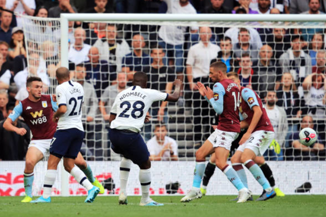 Tân binh Ndombele thể hiện ra sao trước Aston Villa - Bóng Đá