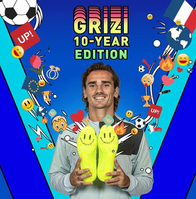 Antoine Griezmann’s life depicted in wacky pictures including meeting wife Erika and winning World Cup - Bóng Đá