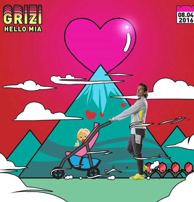 Antoine Griezmann’s life depicted in wacky pictures including meeting wife Erika and winning World Cup - Bóng Đá