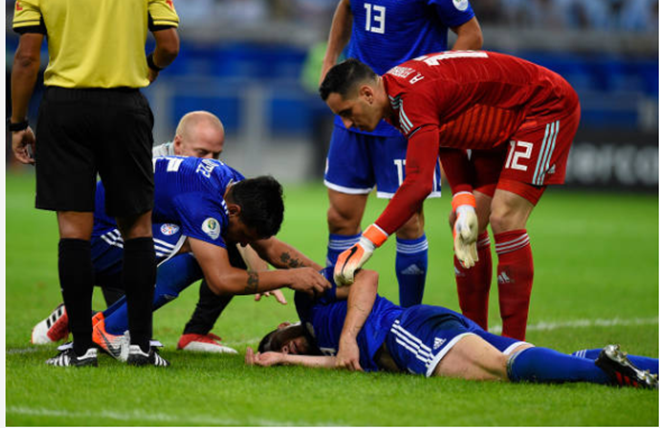 ảnh sau trận - Bóng Đá