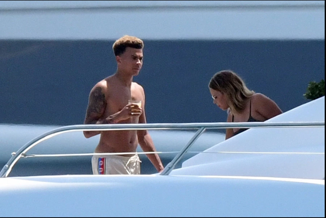 Dele Alli thuê du thuyền 40 nghìn bảng//tuần (The Sun) - Bóng Đá