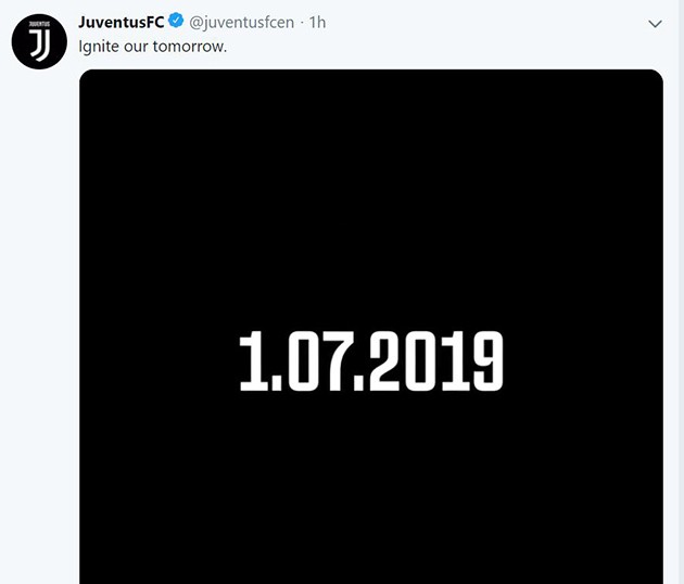 NÓNG! Trang chủ Juventus hé lộ, Bom tấn sắp nổ vào ngày mai?  - Bóng Đá