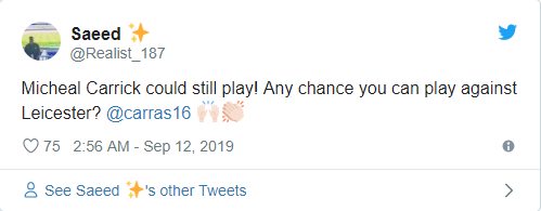 Manchester United fans react to Michael Carrick’s performance in testimonial - Bóng Đá