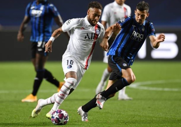 Neymar matches Messi with Champions League feat against Atalanta - Bóng Đá