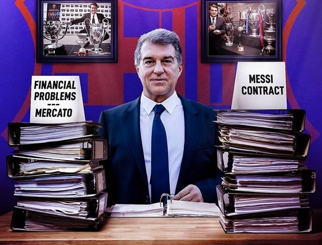 Cười té khói với loạt ảnh chế Laporta làm chủ tịch Barca - Bóng Đá