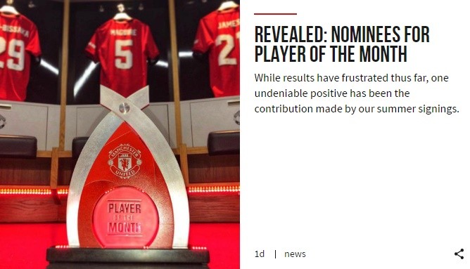 Vấn đề của Man Utd? Solskjaer nên truy cập trang chủ! - Bóng Đá