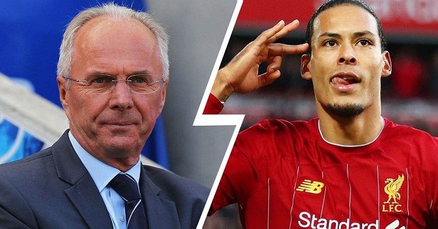 Sven-Goran Eriksson: 'You can do whatever you want if you have Virgil Van Dijk' - Bóng Đá