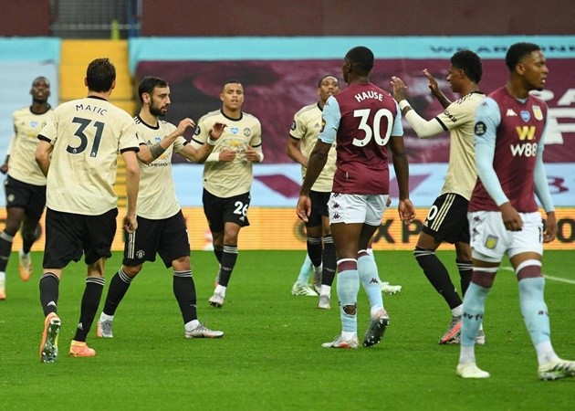 10 thống kê ấn tượng của 'siêu nhân' Bruno Fernandes trước Aston Villa - Bóng Đá