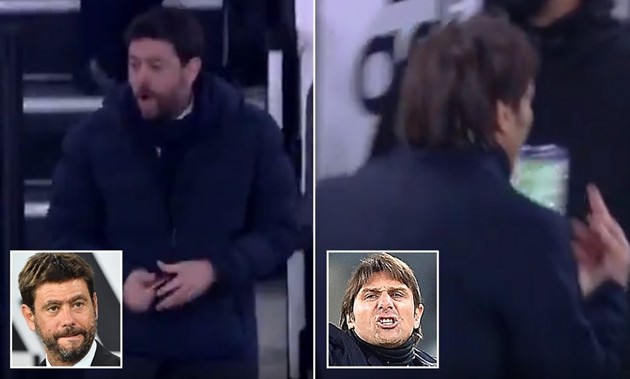 Conte bị Agnelli lăng mạ - Bóng Đá
