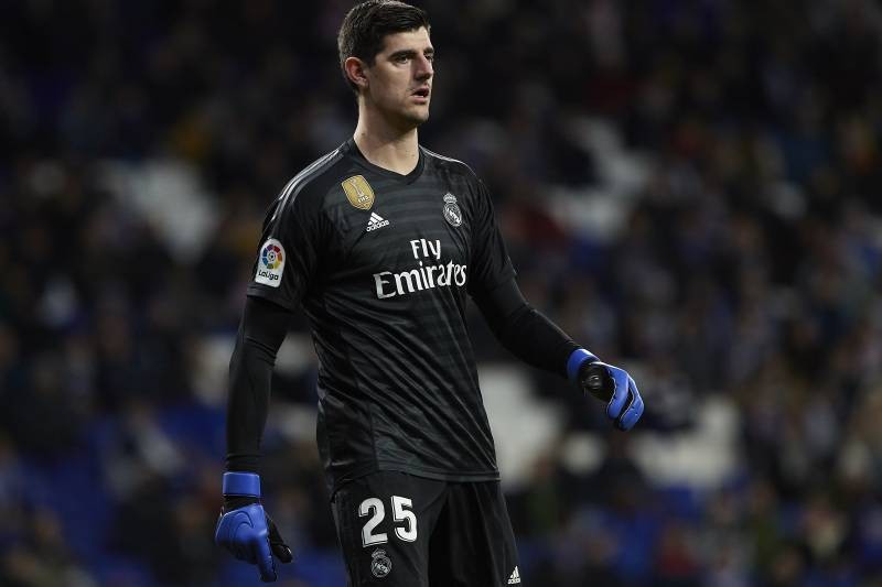 Real Madrid star Thibaut Courtois sets unwanted record - Bóng Đá