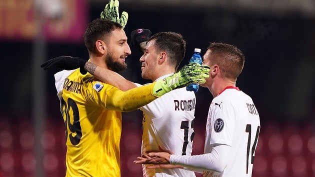 DONNARUMMA MVP OF BENEVENTO V AC MILAN - Bóng Đá