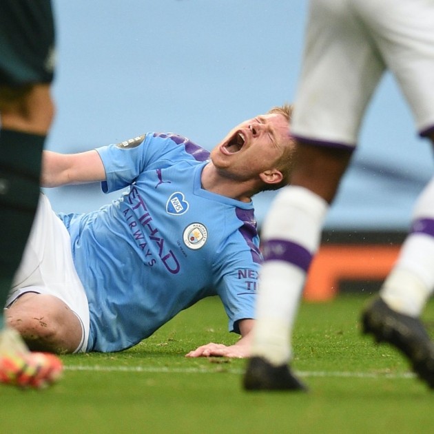 Kevin De Bruyne: Man City midfielder out for four to six weeks with hamstring injury - Bóng Đá