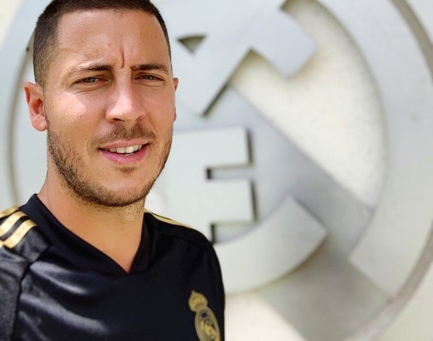 Eden Hazard reports for his first day of Real Madrid training - Bóng Đá
