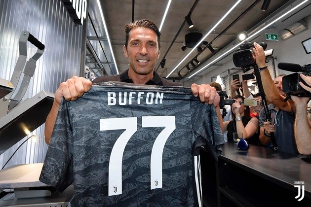 Buffon: I don't want Chiellini's armband or Szczesny's No.1 shirt  - Bóng Đá