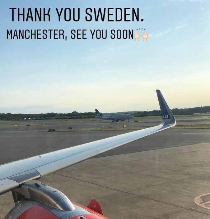 Victor Lindelof's Instagram Story - Bóng Đá