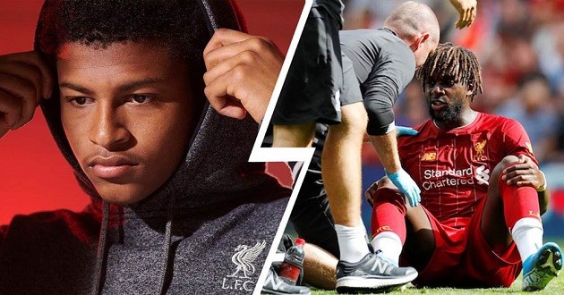 Liverpool call up Rhian Brewster after Origi's injury - Bóng Đá