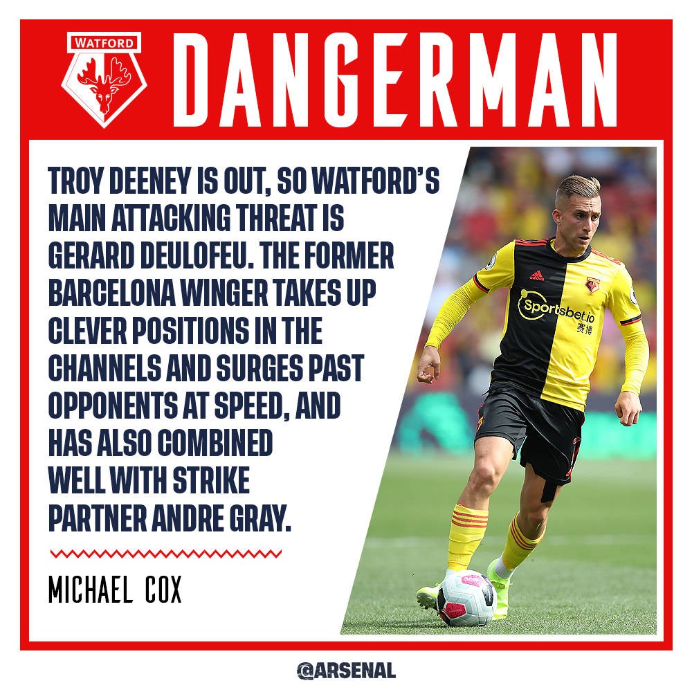 Watford v Arsenal match preview: Team news, stats Rob Kelly 14 Sep 2019 - Bóng Đá