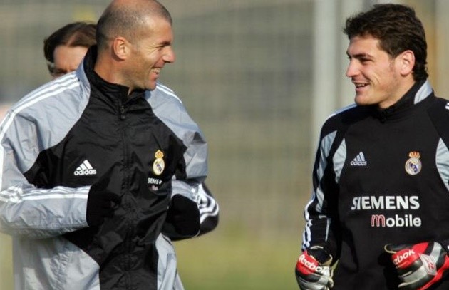 Đội hình đồng đội Casillas - Bóng Đá