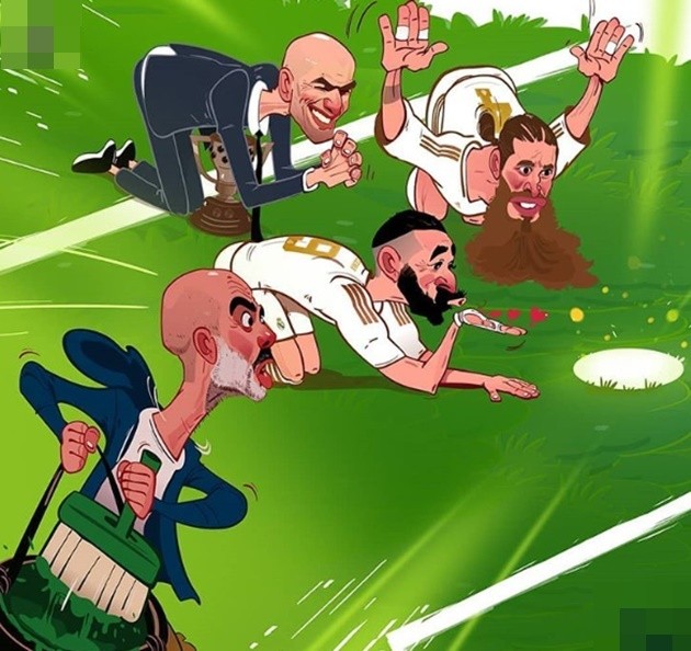 Ảnh chế Real thắng Man City - Bóng Đá