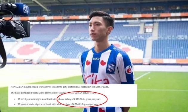 Có 2 chi tiết đặc biệt trong thương vụ Đoàn Văn Hậu sang Hà Lan - Bóng Đá