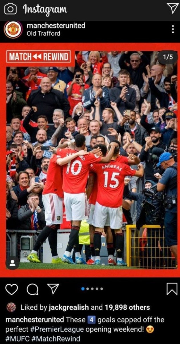 Jack Grealish drops Manchester United hint on Instagram - Bóng Đá