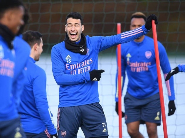 Martin Odegaard pulls off stunning backheel nutmeg assist in Arsenal training session  - Bóng Đá