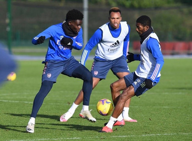 Martin Odegaard pulls off stunning backheel nutmeg assist in Arsenal training session  - Bóng Đá