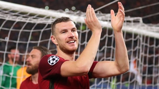 Edin Dzeko muốn kết thúc sự nghiệp ở AS Roma - Bóng Đá