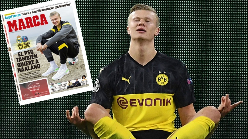Paris Saint-Germain to challenge Real Madrid for Haaland - Bóng Đá