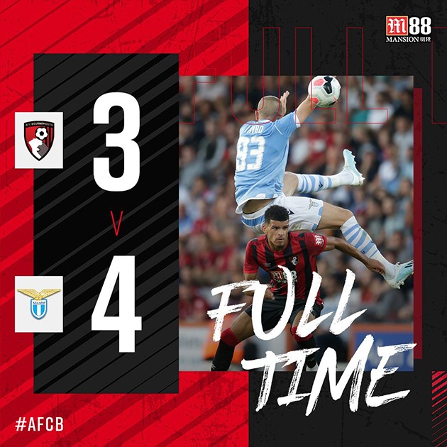 GIAO HỮU: LAZIO - BOURNEMOUTH - Bóng Đá