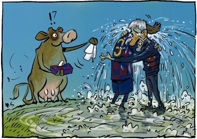 Ảnh chế Barca thua Bayern - Bóng Đá