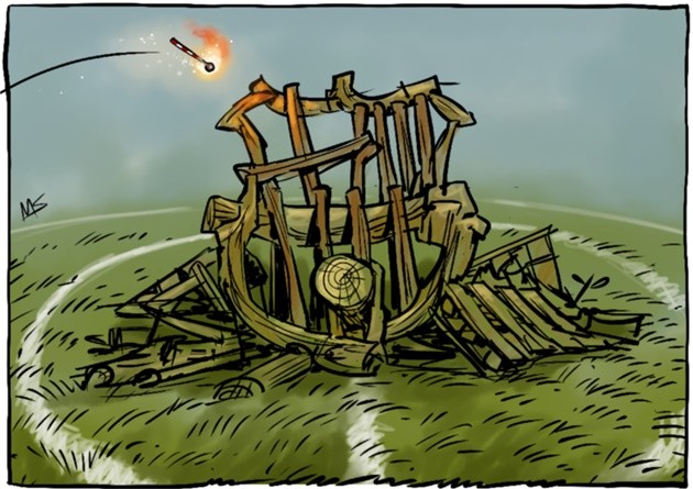 Ảnh chế Barca thua Bayern - Bóng Đá