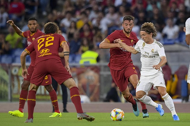 ảnh trận Roma - Madrid - Bóng Đá