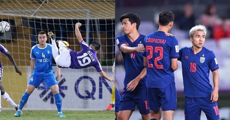 “Đại chiến” Thái Lan-Việt Nam: Chanathip gọi, Quang Hải đáp trả mạnh mẽ  - Bóng Đá