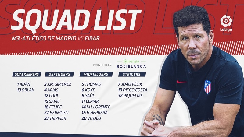 Danh sách đăng ký của Atletco Madrid không có tên Kalinic và Angel Correa - Bóng Đá