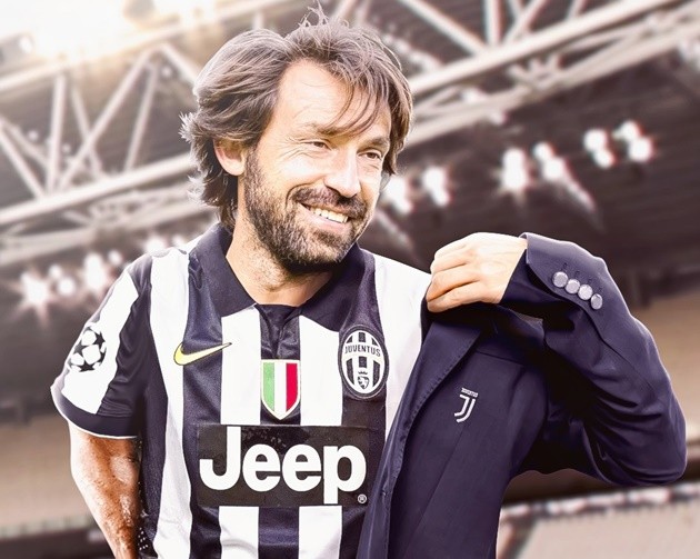 Ảnh chế Pirlo thay Sarri - Bóng Đá