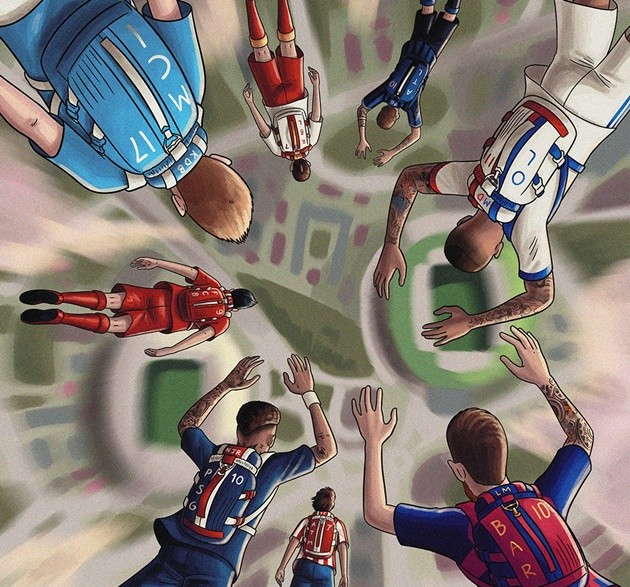 Ảnh chế PSG thắng Atalanta - Bóng Đá