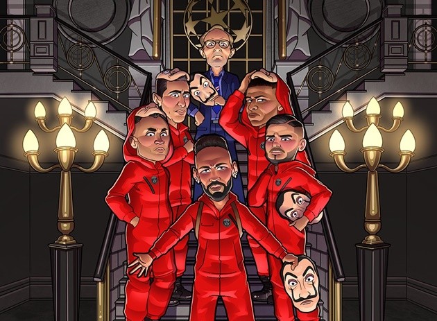 Ảnh chế PSG thắng Atalanta - Bóng Đá