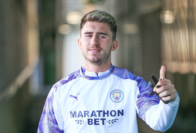 Ảnh Man City tập, Laporte trở lại - Bóng Đá