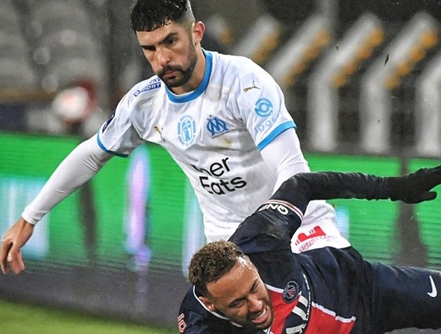Neymar's feud with Alvaro Gonzalez reignited after PSG's victory over Marseille in the Trophee des Champions - Bóng Đá