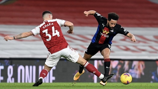 Xhaka stats vs Crystal Palace  - Bóng Đá