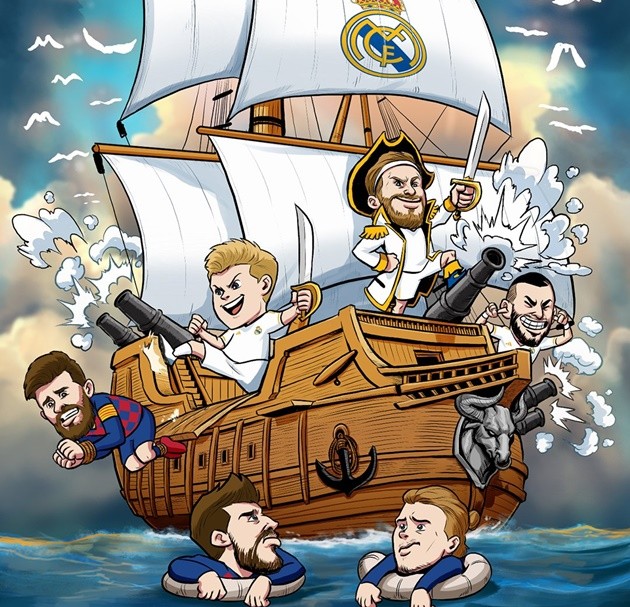 Ảnh chế El Clasico - Bóng Đá