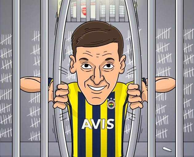 Cười té khói với loạt ảnh chế Ozil chia tay Arsenal - Bóng Đá