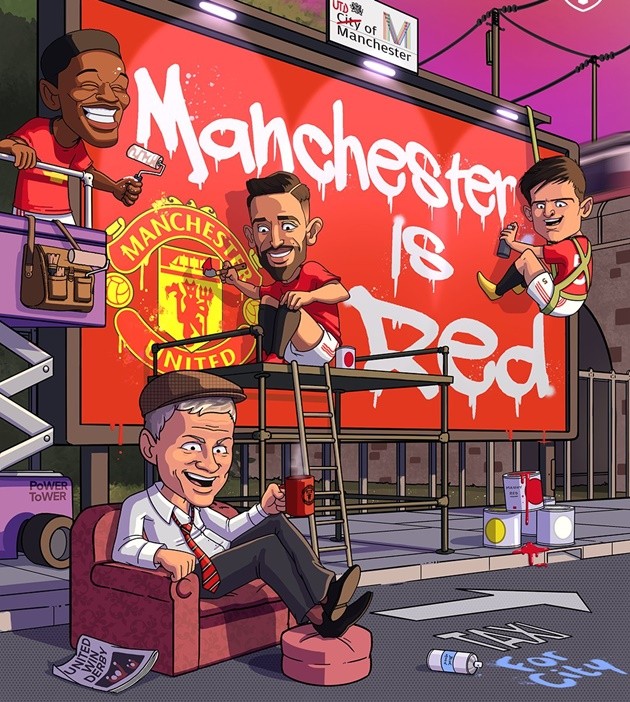 Ảnh chế Man Utd thắng Man City - Bóng Đá